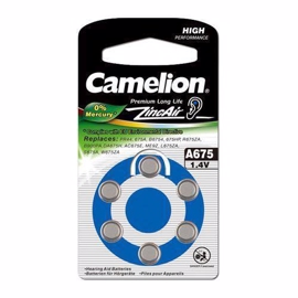 Batteri for høreapparat A675 Camelion
